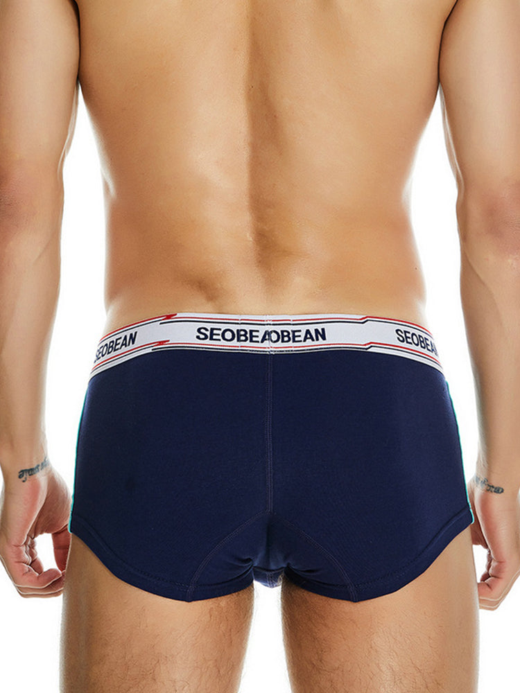 Men's Side Line Pouch Cotton Trunks