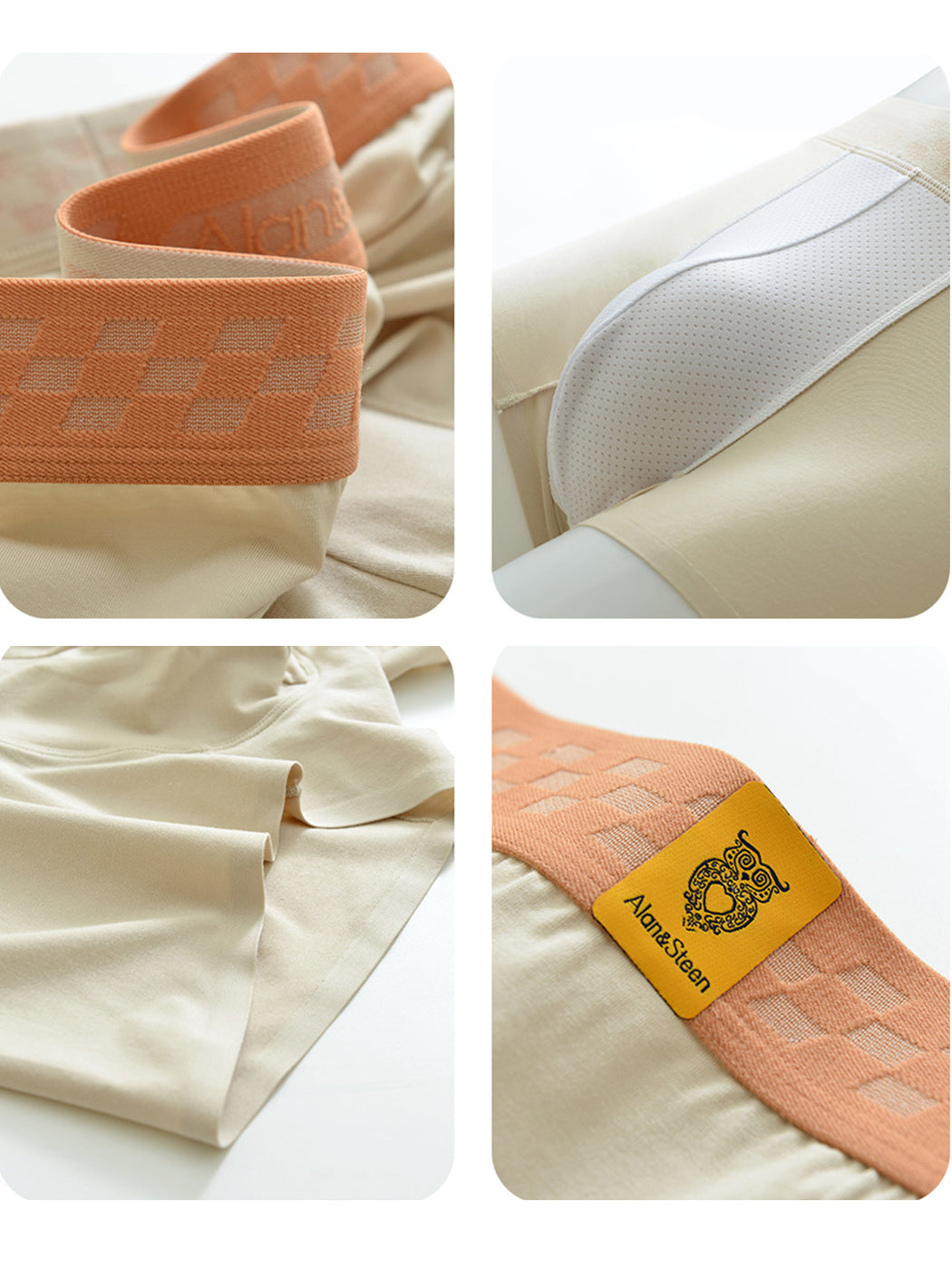 Men's Contrast Seamless Micro Trunks