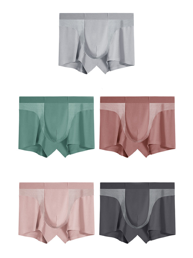 Men's Seamless Antibacterial Modal Trunk
