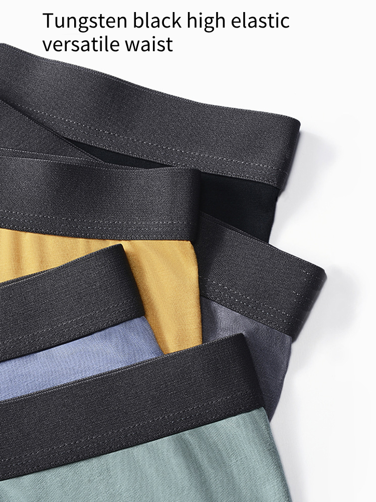 3-pack Men's Sports Antibacterial Graphene Boxer Shorts