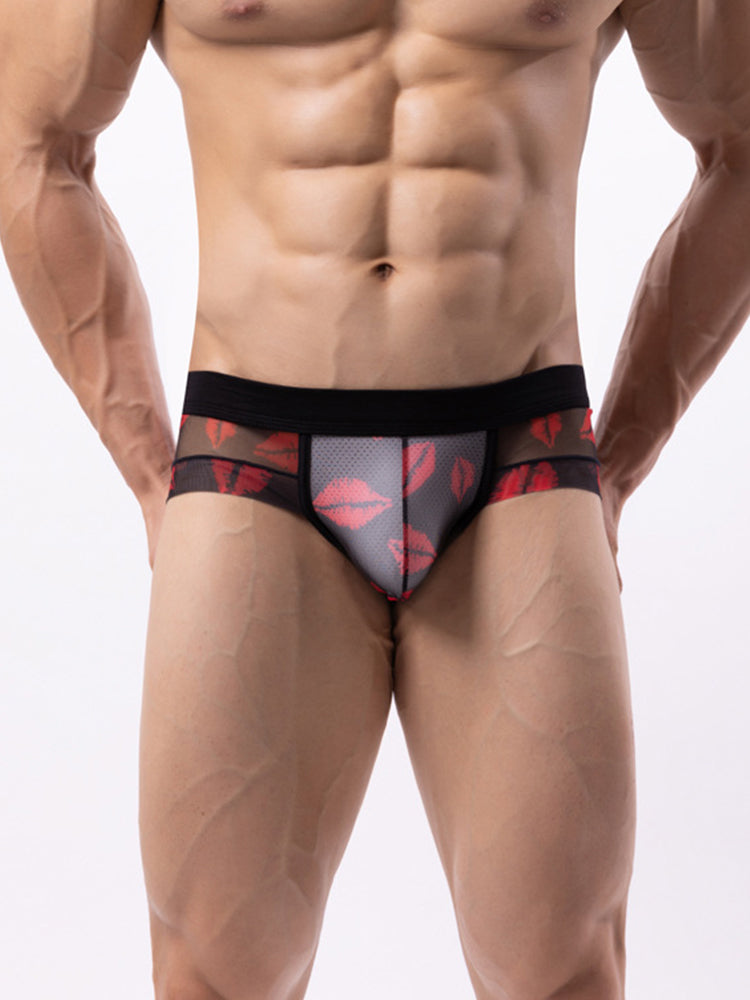 4-pack Men's Double-layer Breathable Mesh Briefs