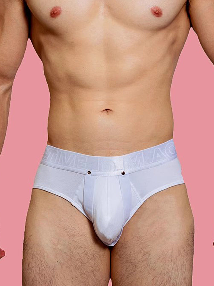 2 Pack Men's Contoured Pouch Classic Briefs