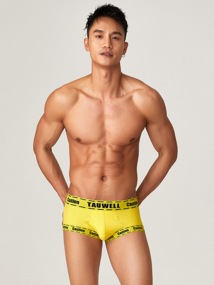 2 Pack Men's Supportive Pouch Low-Rise Trunks