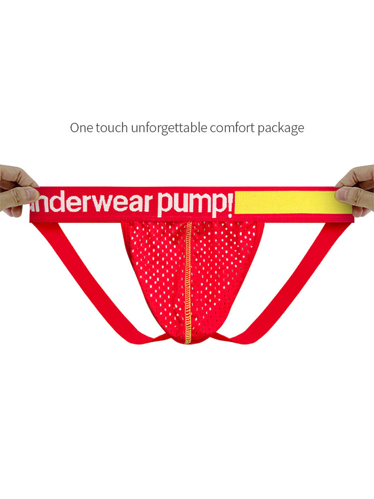 2 Pack Men's Sexy Hip-High Thongs