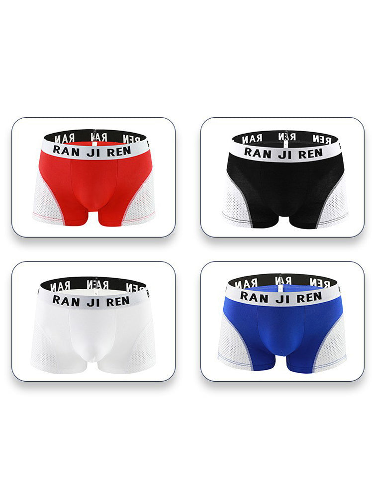 3 Pack Men's Minimalist Cool-Touch Cotton Trunks