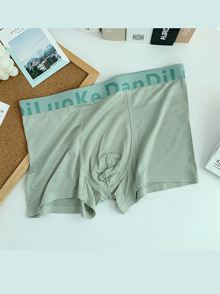 3 Pack Men's Antibacterial Seamless Boxer Briefs