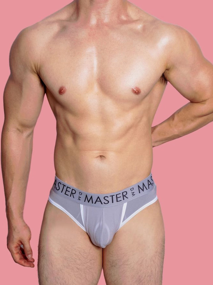 3 Pack Men's High Elasticity Quick-Dry Gun Egg Separation Wide Waist Briefs