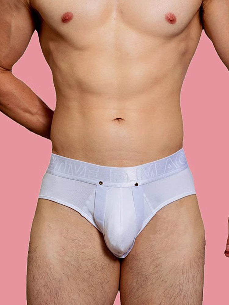 2 Pack Men's Contoured Pouch Classic Briefs