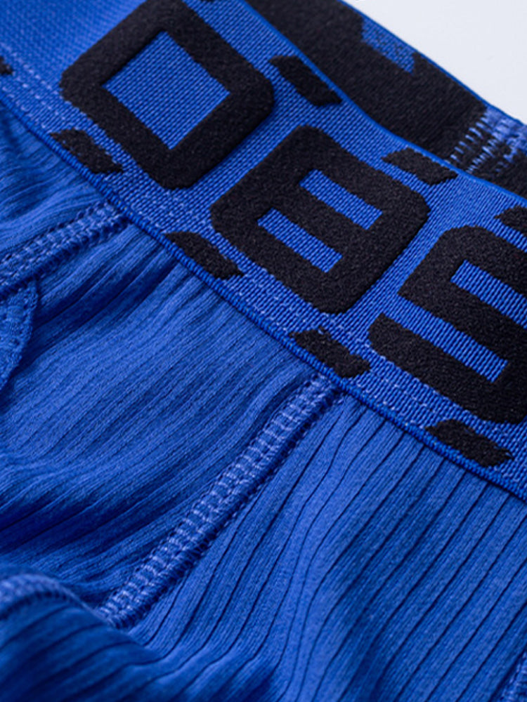 2 Pack Men's U-Pouch Low-Rise Breathable Trunks