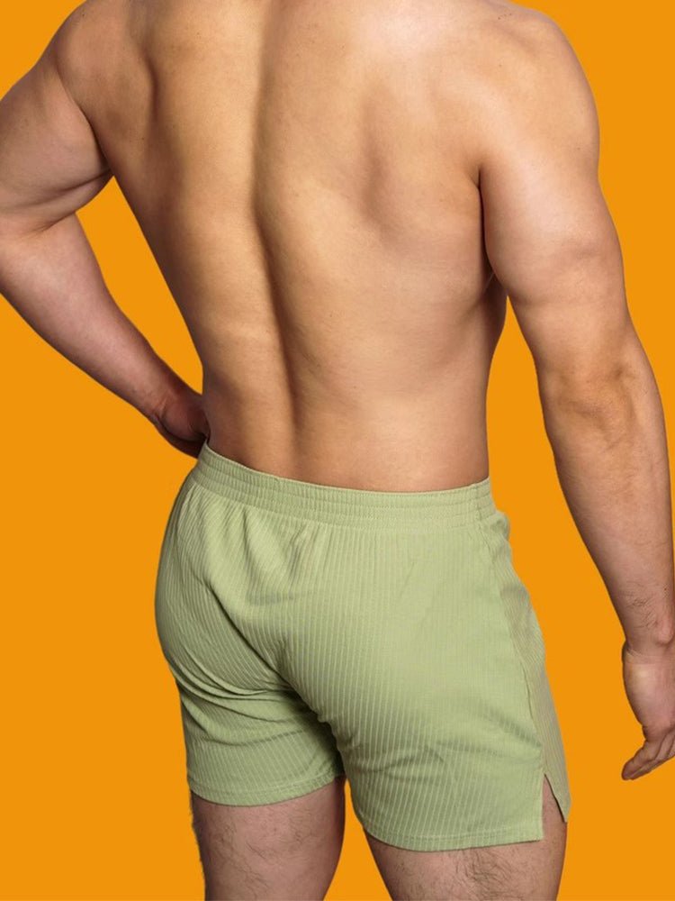 2 Pack Low-Rise Cotton Casual Solid Boxers