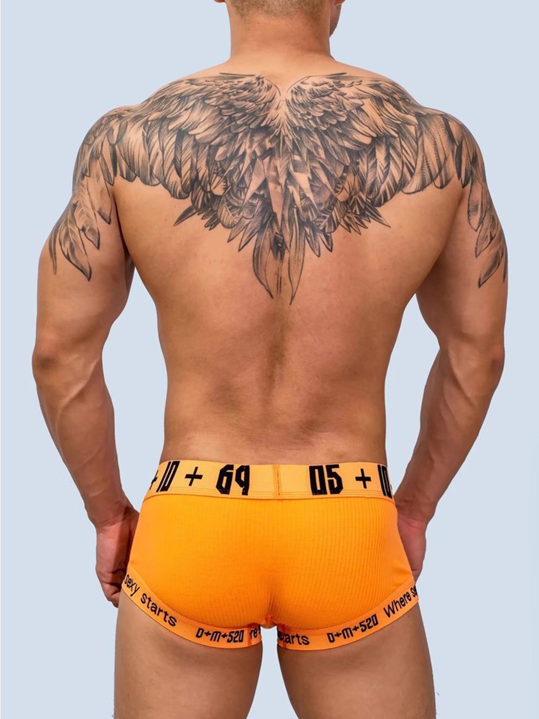 2 Pack Men's Low-rise Sexy Side Opening Pocket Trunk