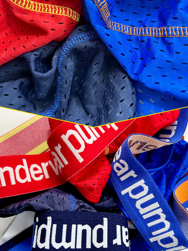 2 Pack Men's Sexy Hip-High Thongs