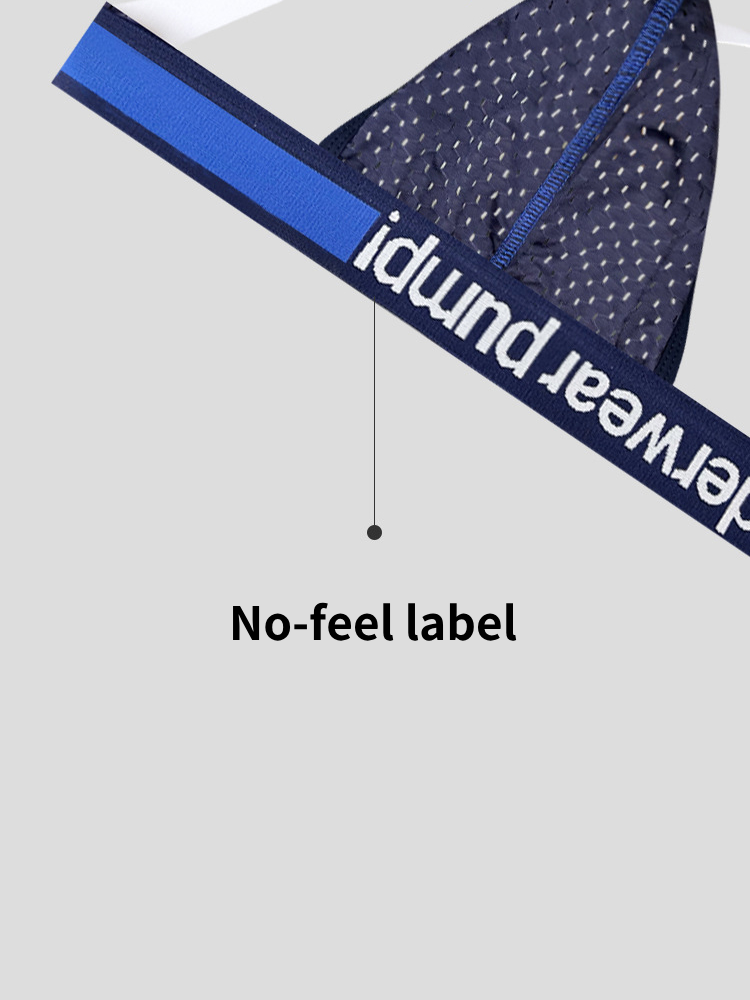 2 Pack Men's Sexy Hip-High Thongs