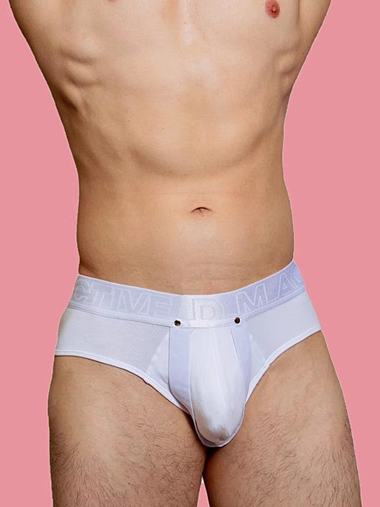 2 Pack Men's Contoured Pouch Classic Briefs