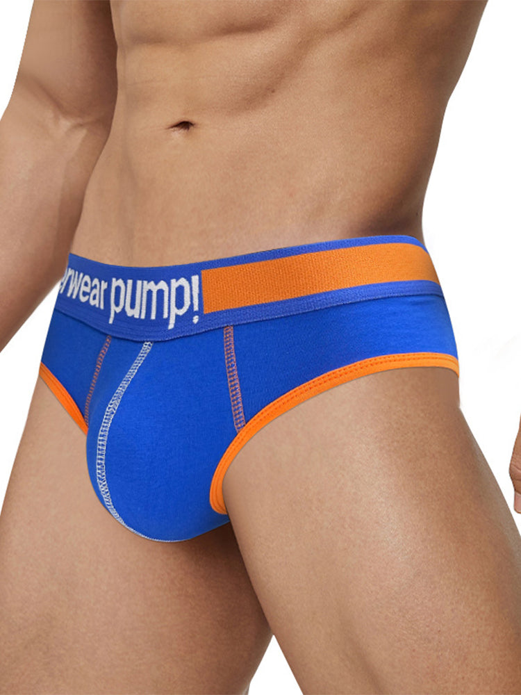 2 Pack Men's Middle-Rise Cotton Sexy Briefs