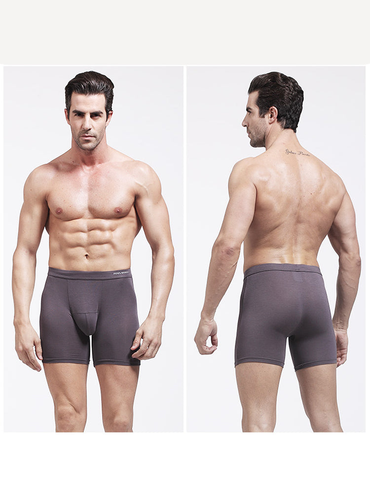 3 Pack Men's High-Stretch Anti-Chafing Quick-Dry Midway Briefs