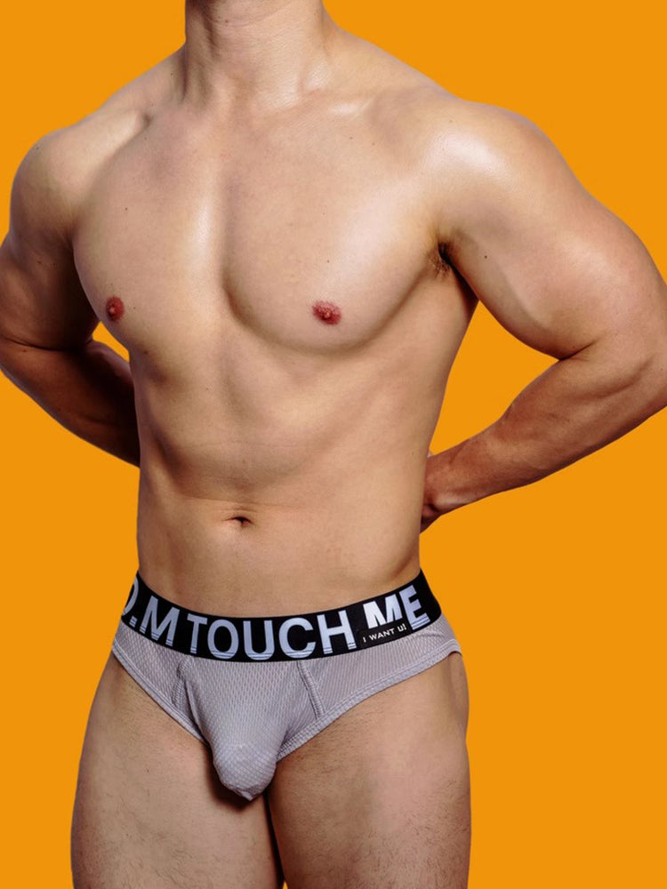 2 Pack Men's Low Waist Mesh Nylon Breathable Jockstrap