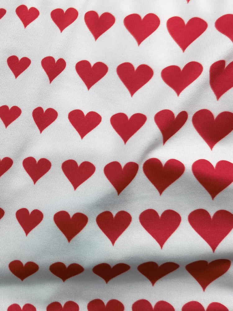 2 Pack Men's Low Rise Sexy Heart U-Shaped Pouch Boxer Briefs