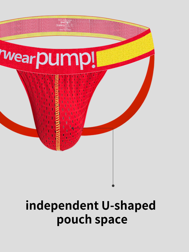 2 Pack Men's Sexy Hip-High Thongs