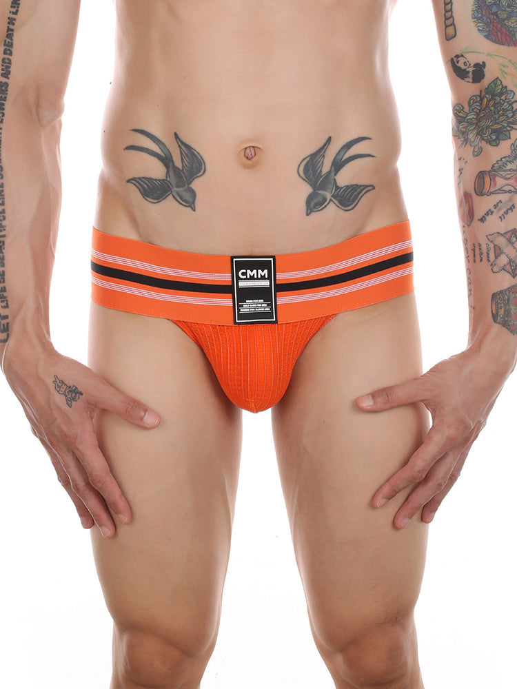 2 Pack Men's High-Stretch Rainbow Sports Comfort Bikini