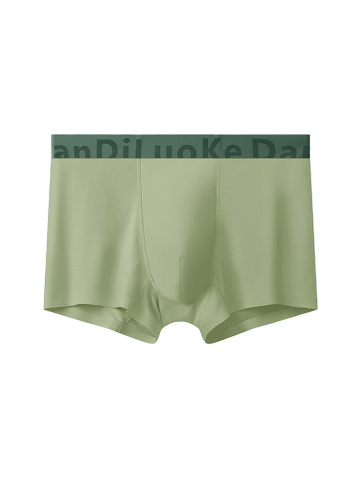 3 Pack Men's Antibacterial Seamless Boxer Briefs