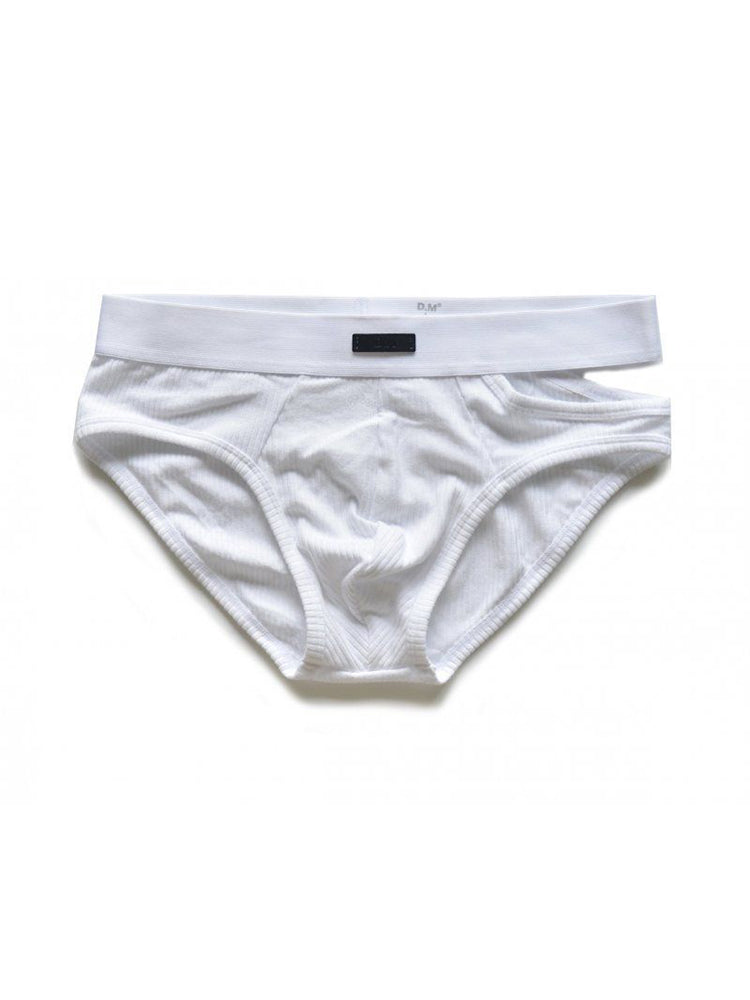 2 Pack Men's Low-Rise Sexy Side-Opening Briefs