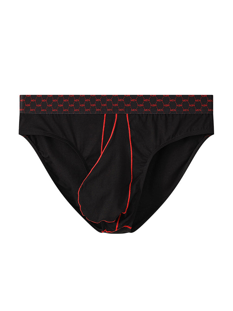 3 Pack Men's Breathable Anti-Chafing Cotton Briefs