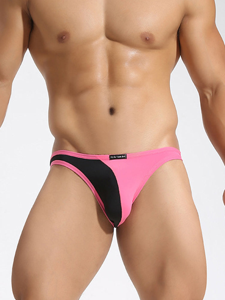 3 Pack Men's U-Pouch Breathable Nylon Briefs