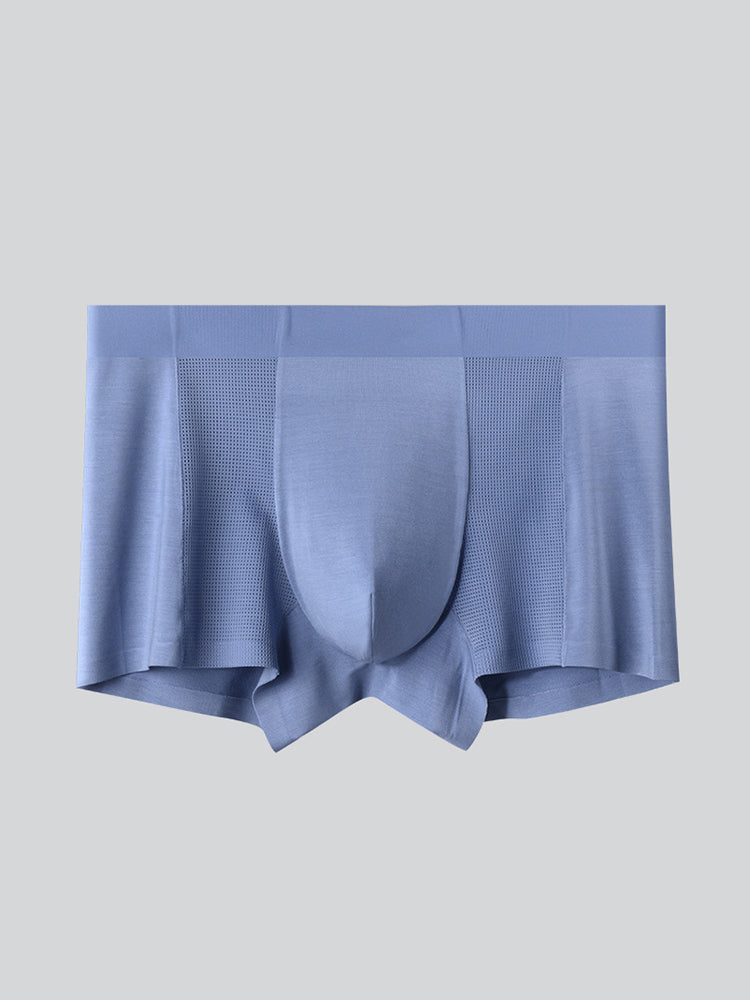 2 Pack Men's Breathable Seamless Modal Trunks