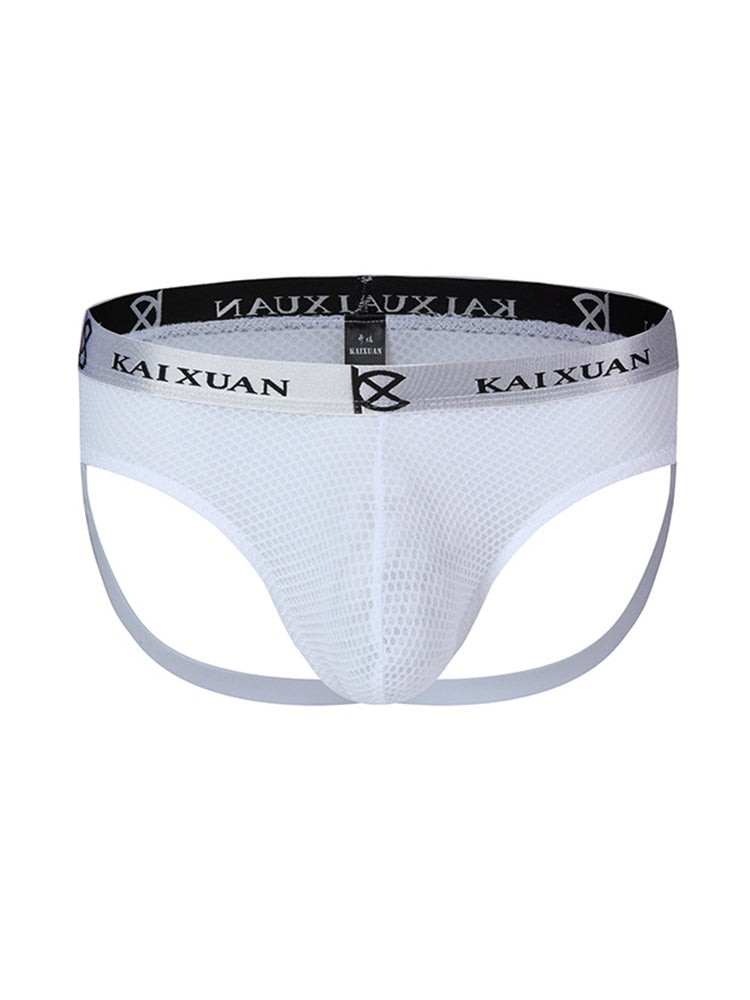 3 Pack Men's Soft Elastic Comfortable Breathable Low Waist Sexy Thong