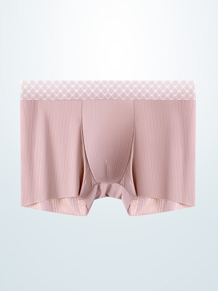 4 Pack Breathable Support Pouch Trunks For Men