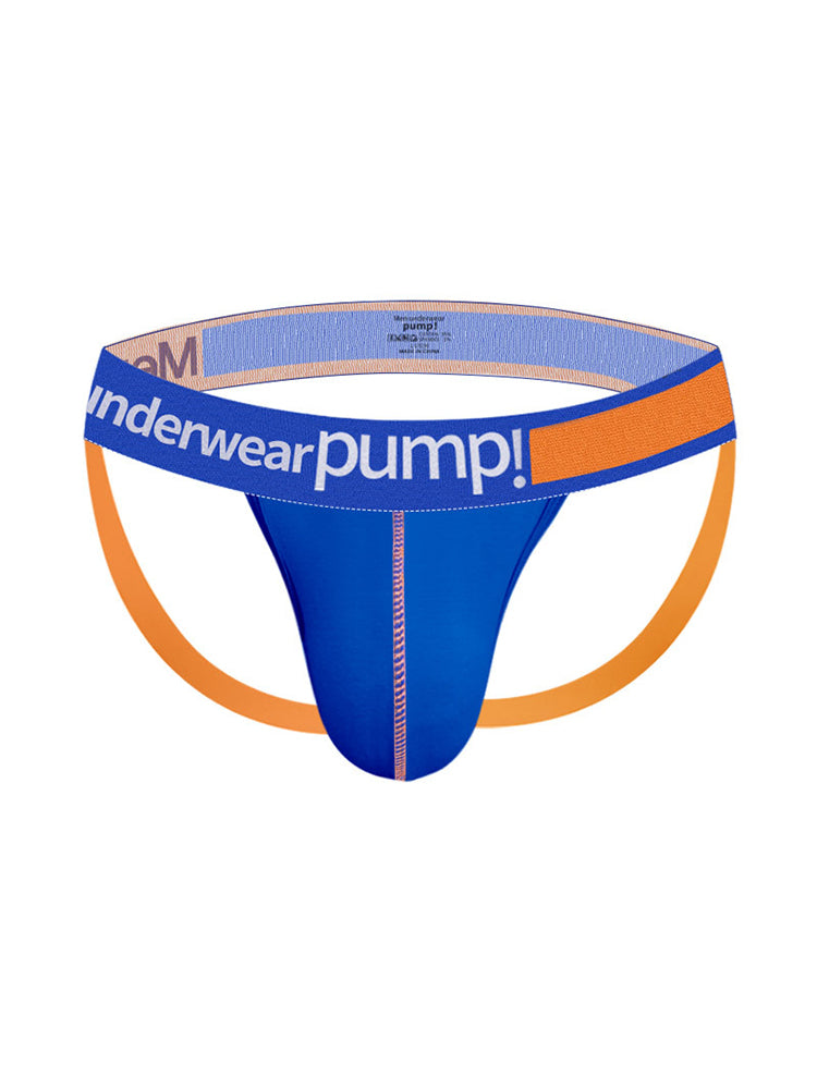 2 Pack Men's 3D Pouch Open-Back Jockstraps