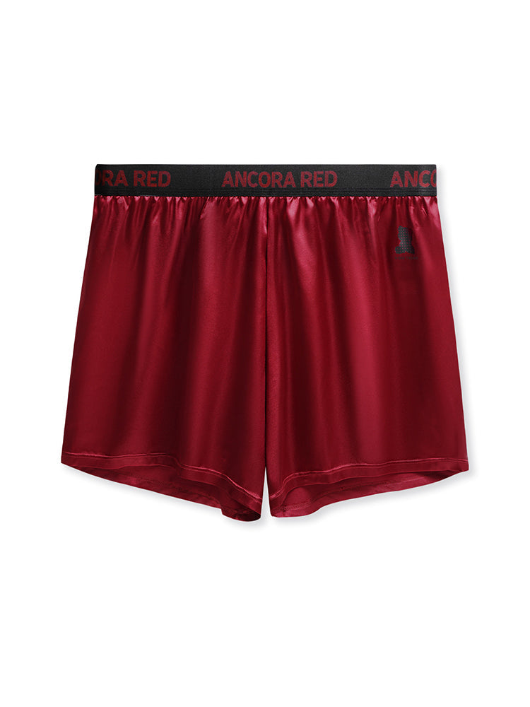 2 Pack Men's Solid Lounge Casual Boxers