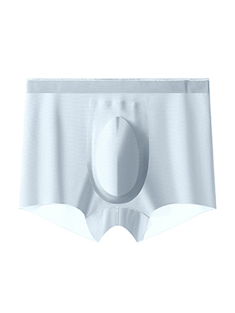 2 Pack Men's Ultra-Thin Ice Silk Quick-Dry Trunks