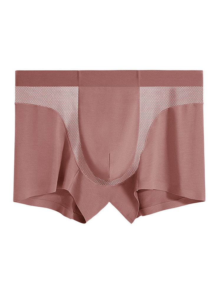 Men's Seamless Antibacterial Modal Trunk