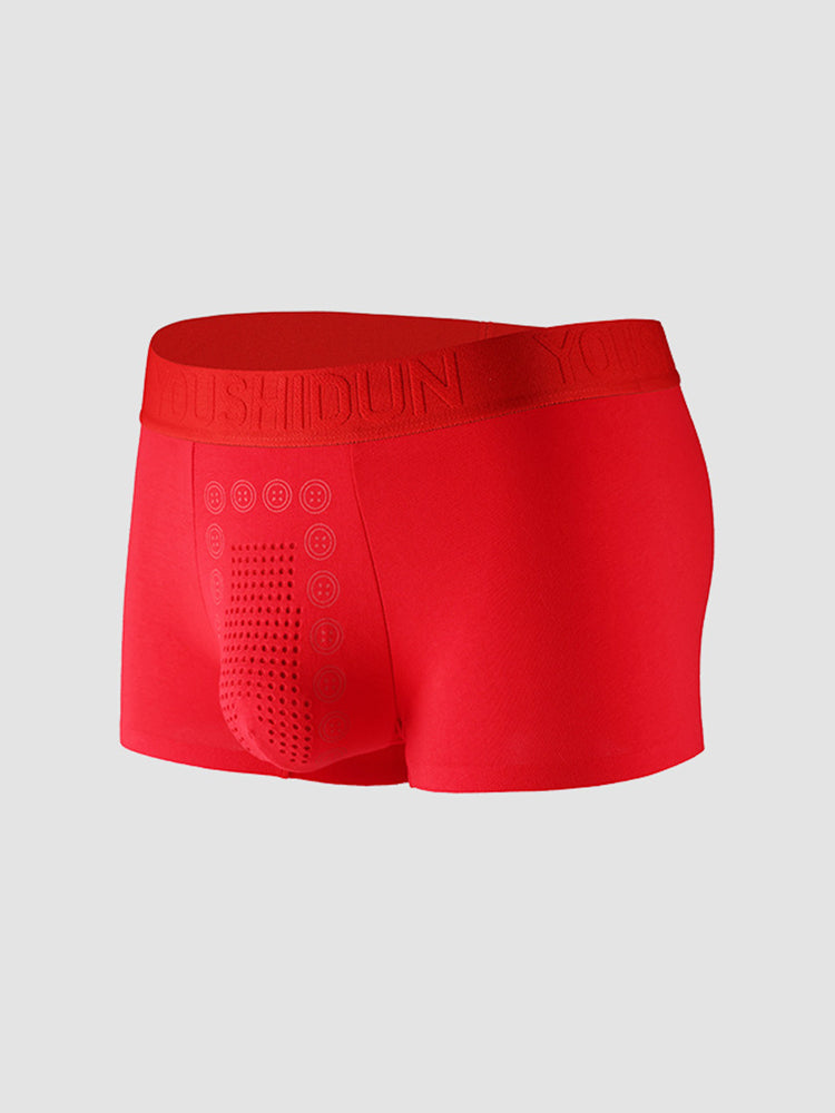 2-pack Men's Negative Ion Massage Boxer Briefs