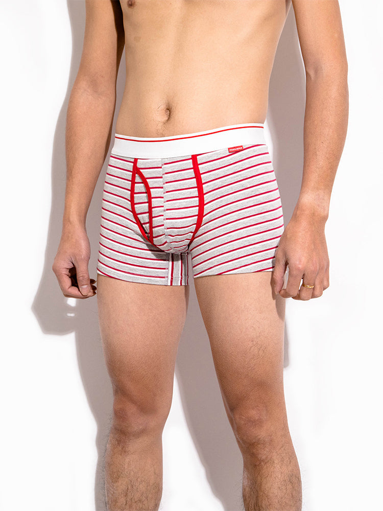 2 Pack European Luxury Brand Personalized Striped Men's Underwear