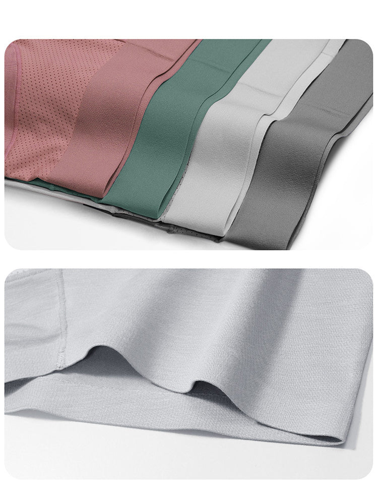 Men's Seamless Antibacterial Modal Trunk