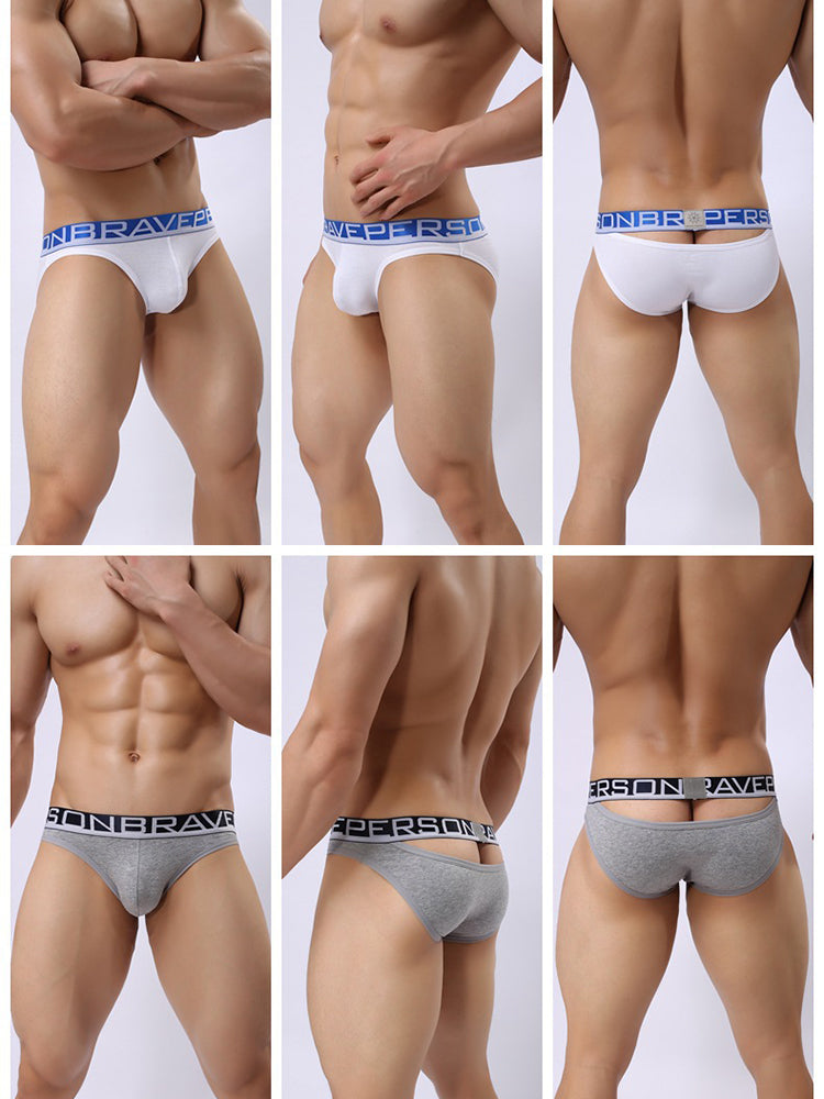 2-pack Men's Hollow Back Briefs