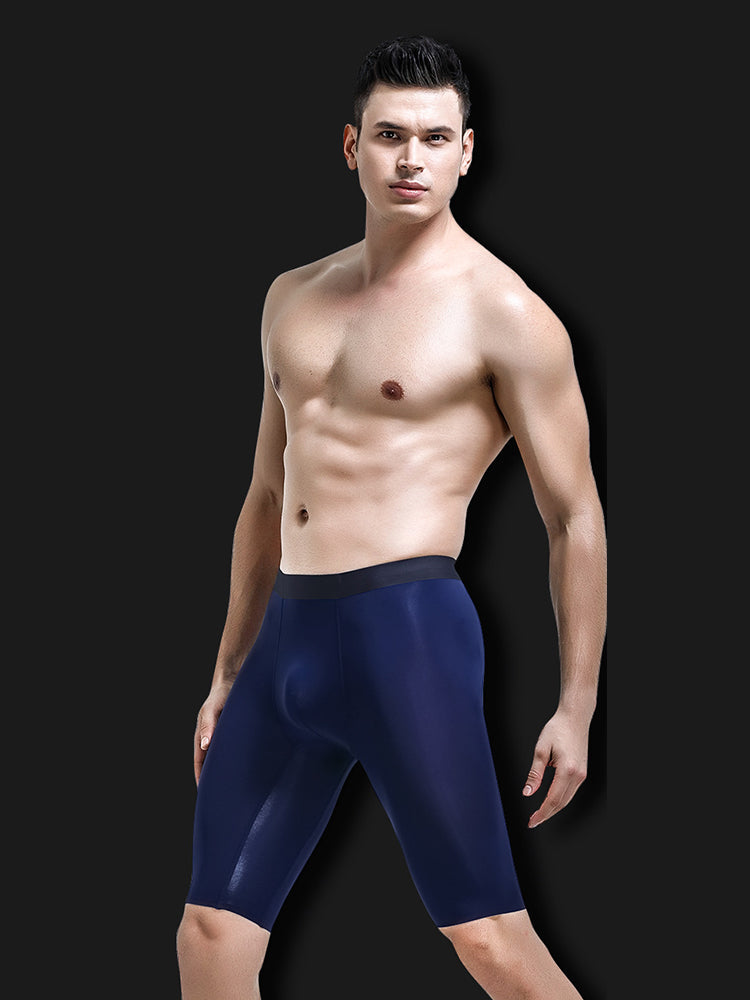 3 Pack Men's Anti-Chafing Seamless Running Briefs