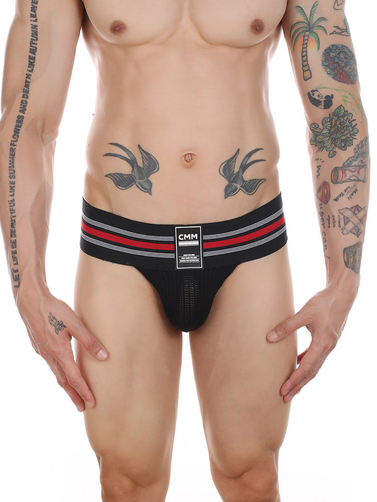 2 Pack Men's High-Stretch Rainbow Sports Comfort Bikini