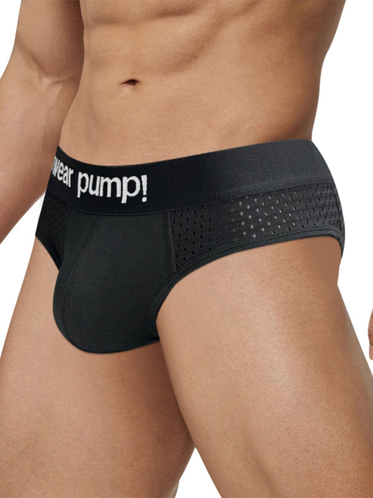 2 Pack Men's Middle-Rise Cotton Sexy Briefs