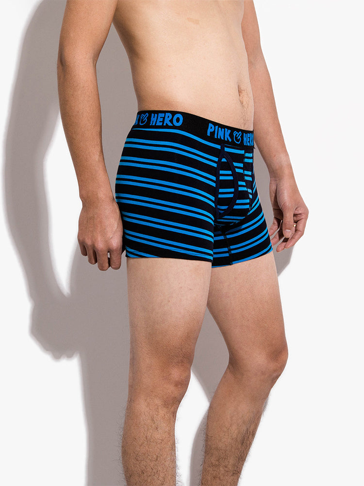 2 Pack European Luxury Brand Personalized Striped Men's Underwear