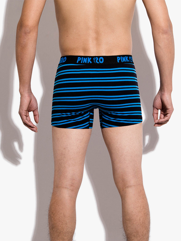 2 Pack European Luxury Brand Personalized Striped Men's Underwear