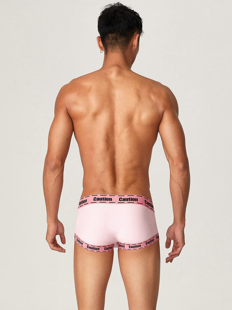 2 Pack Men's Supportive Pouch Low-Rise Trunks