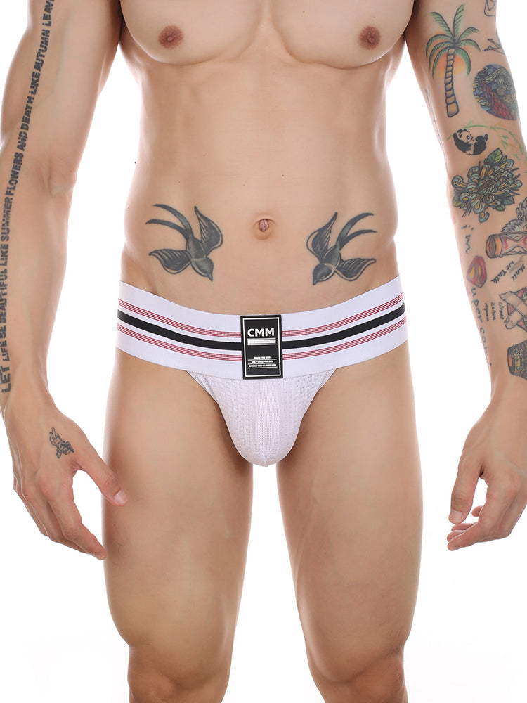 2 Pack Men's High-Stretch Rainbow Sports Comfort Bikini