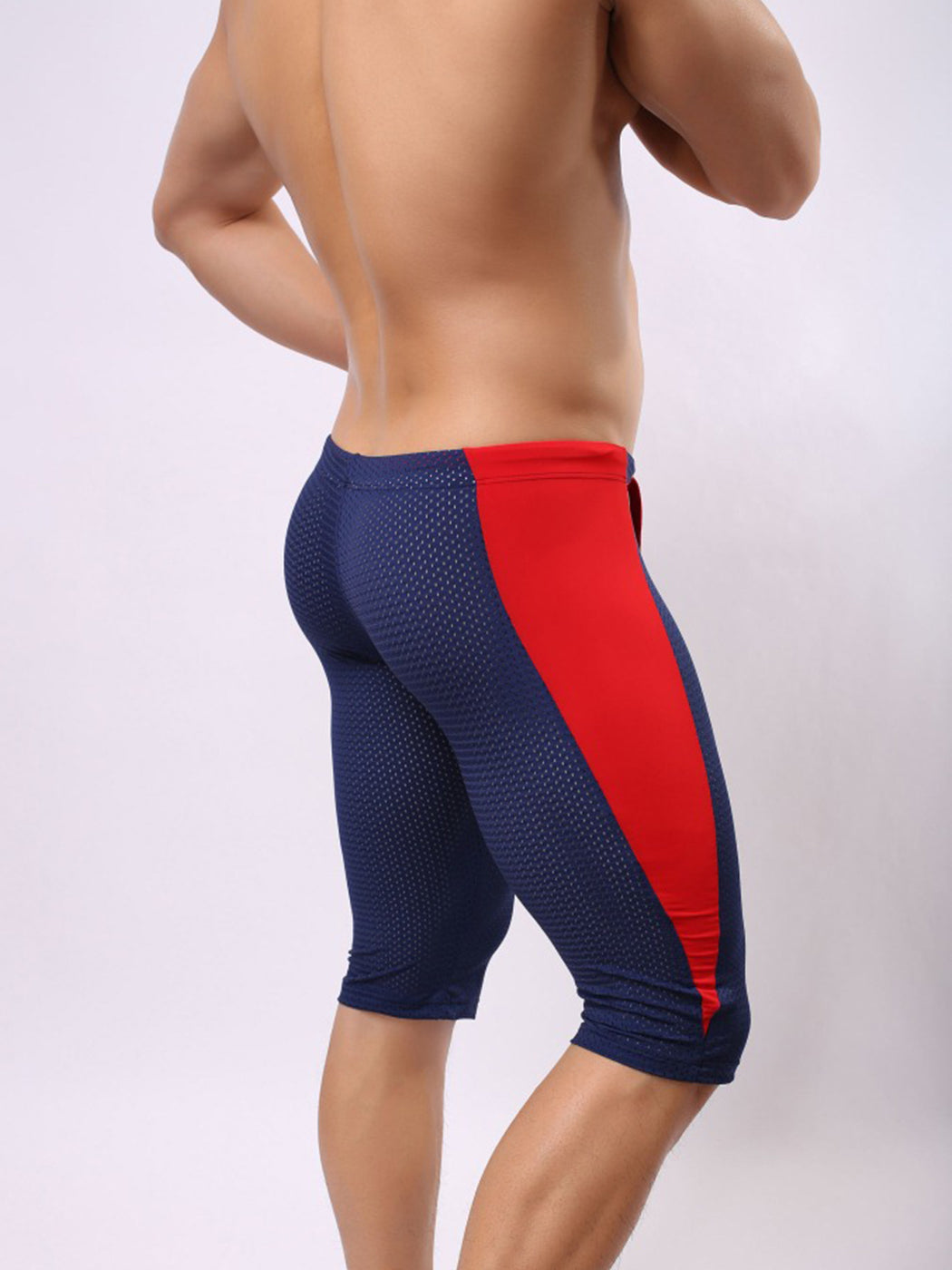 Men's Breathable Compression Shorts with Drawstring