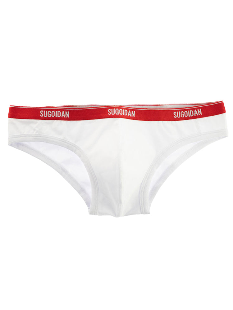 3 Pack Men's Cotton Ultra-Narrow Waistband Sexy Breathable Briefs