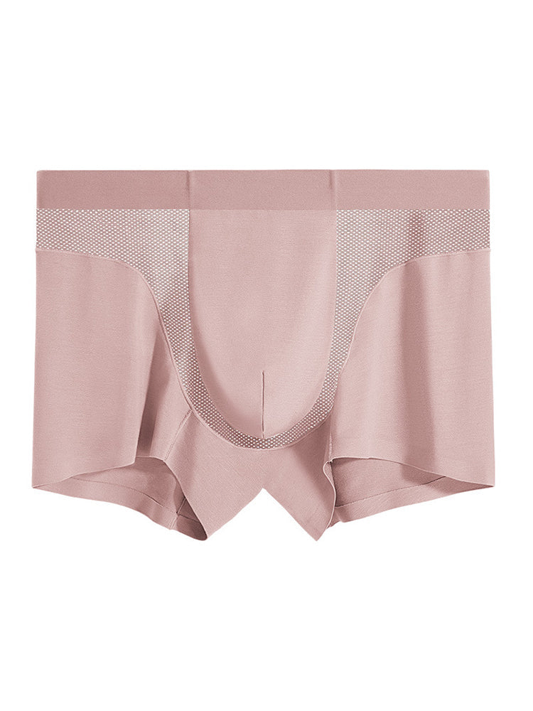 Men's Seamless Antibacterial Modal Trunk