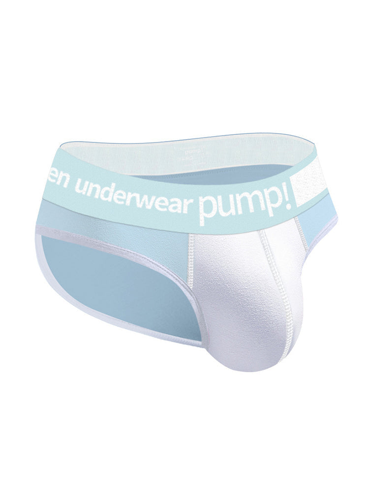 2 Pack Men's Middle-Rise Cotton Sexy Briefs